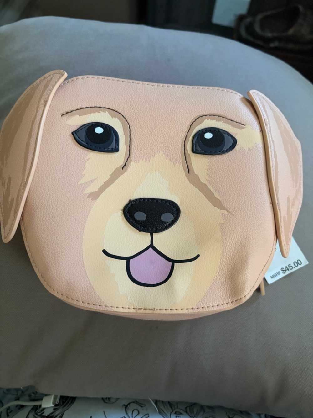 Vera Bradley Dog Face Cosmetic Bag
